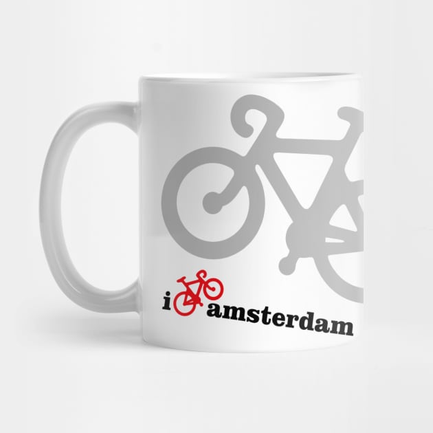 I Bike Amsterdam by XOOXOO